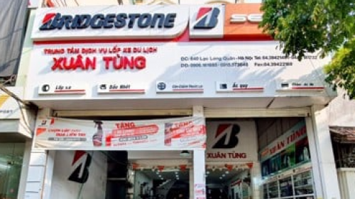 Hà Nội: Đại lý Bridgestone B-select Xuân Tùng 